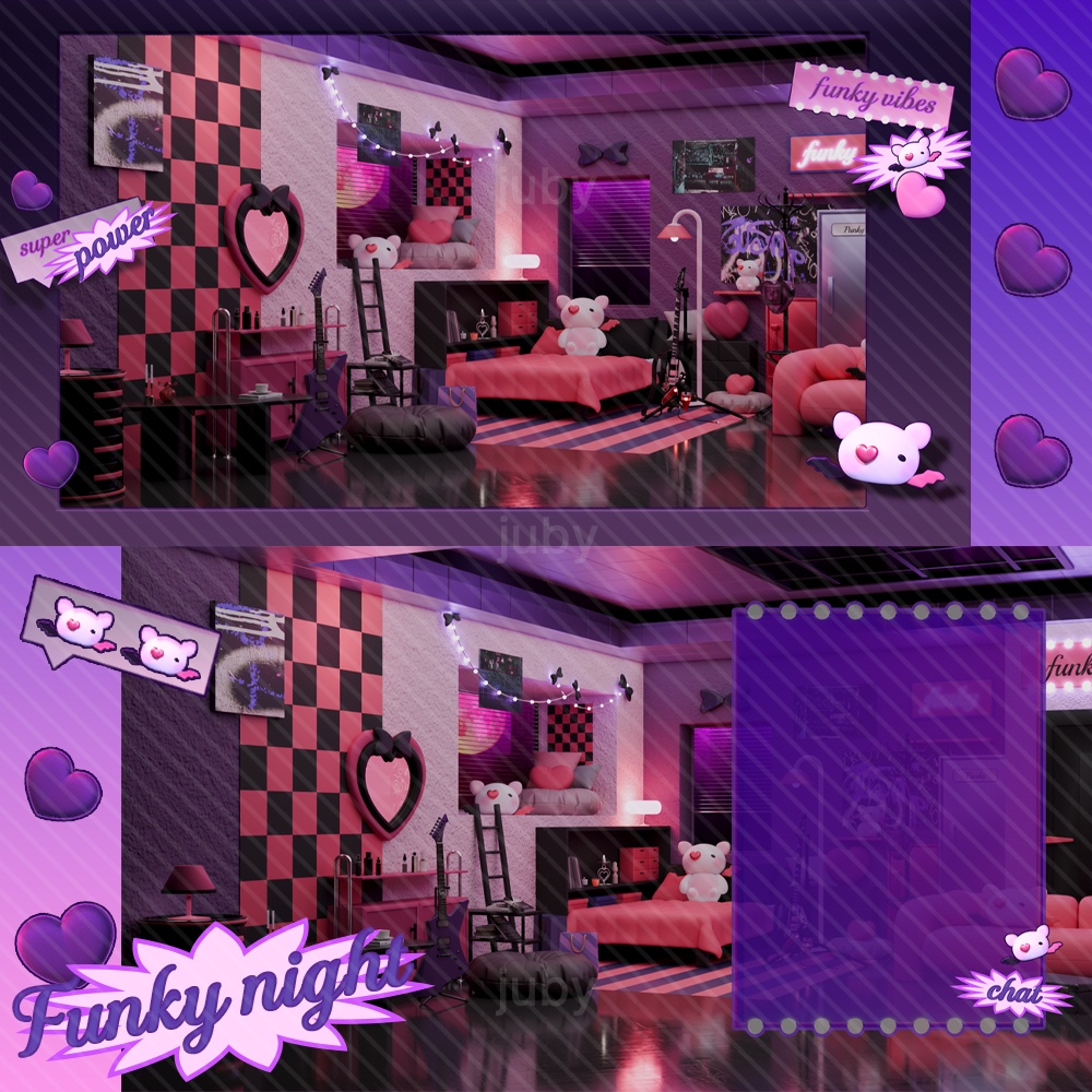 Pinky&Funky room