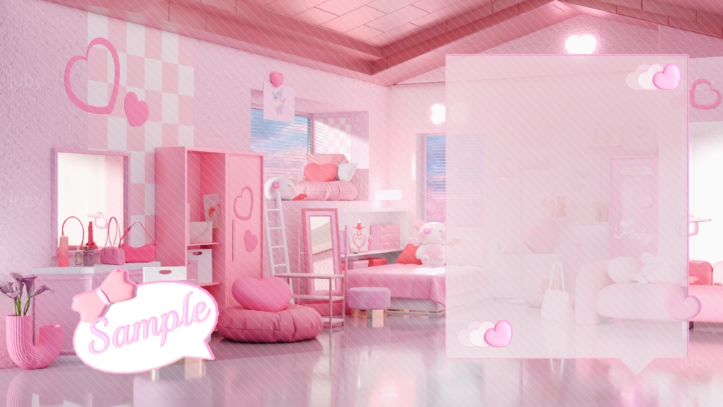 Pinky&Funky room