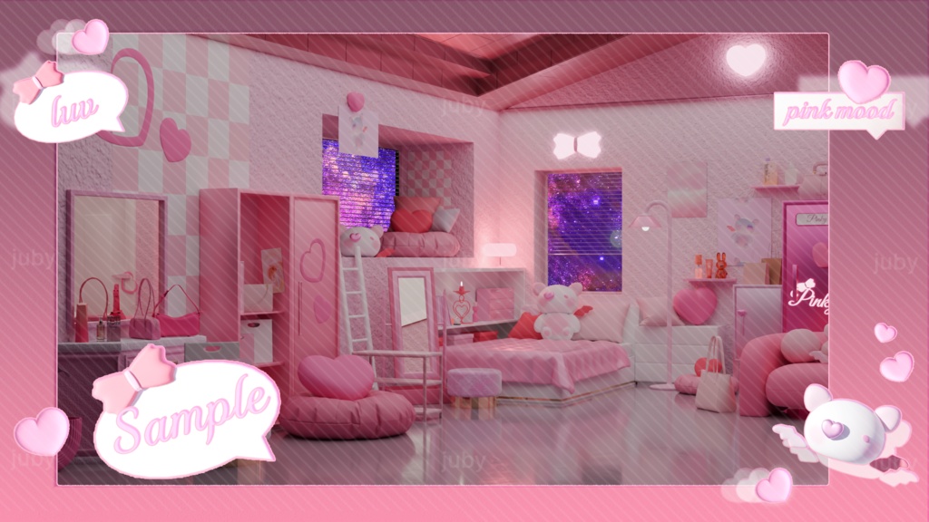 Pinky&Funky room