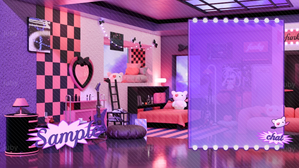 Pinky&Funky room