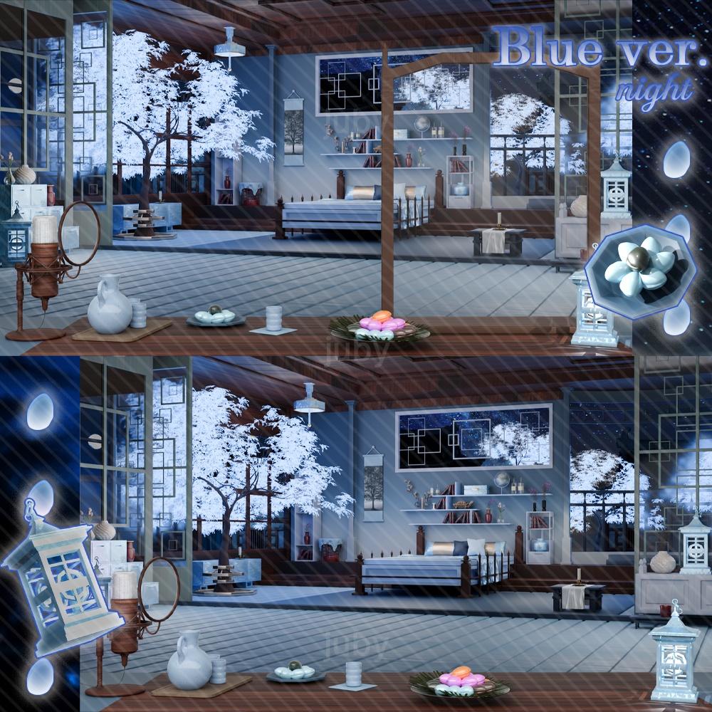 추석 한옥 배경