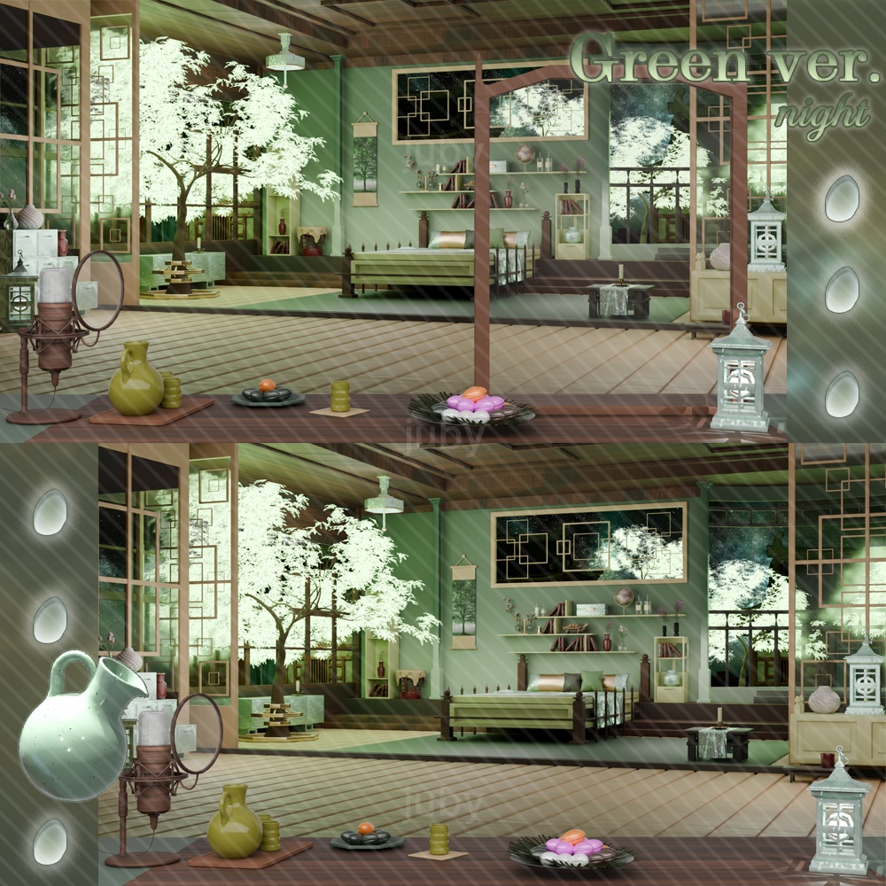 추석 한옥 배경