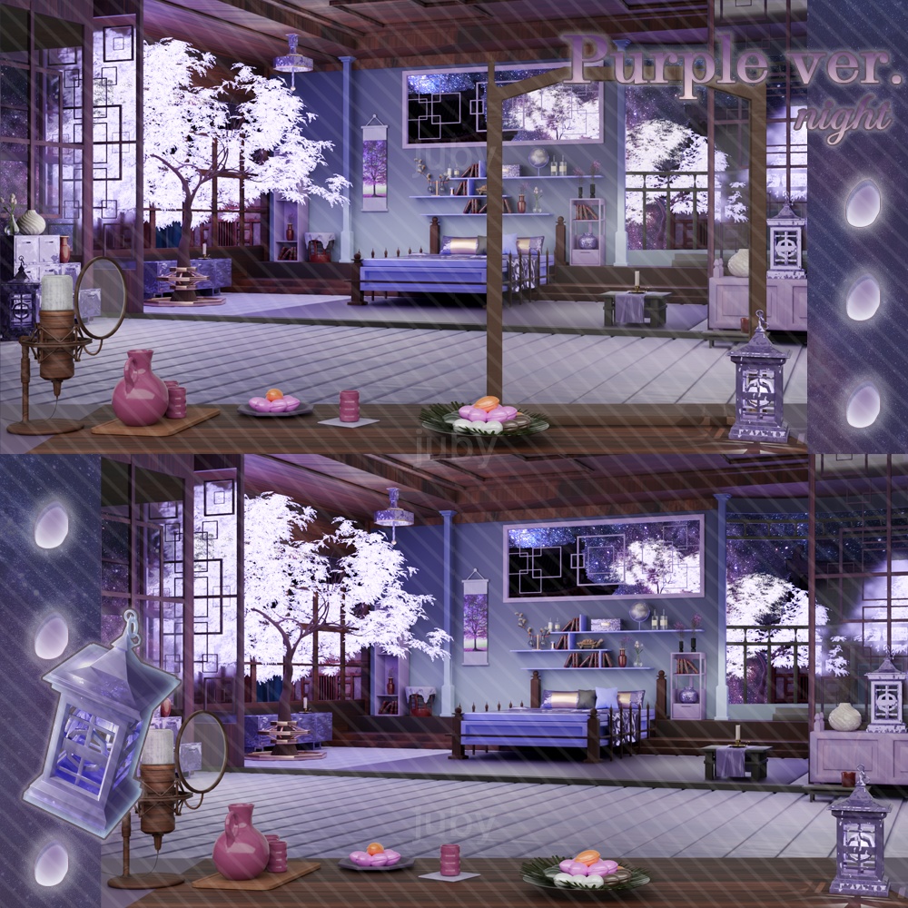 추석 한옥 배경