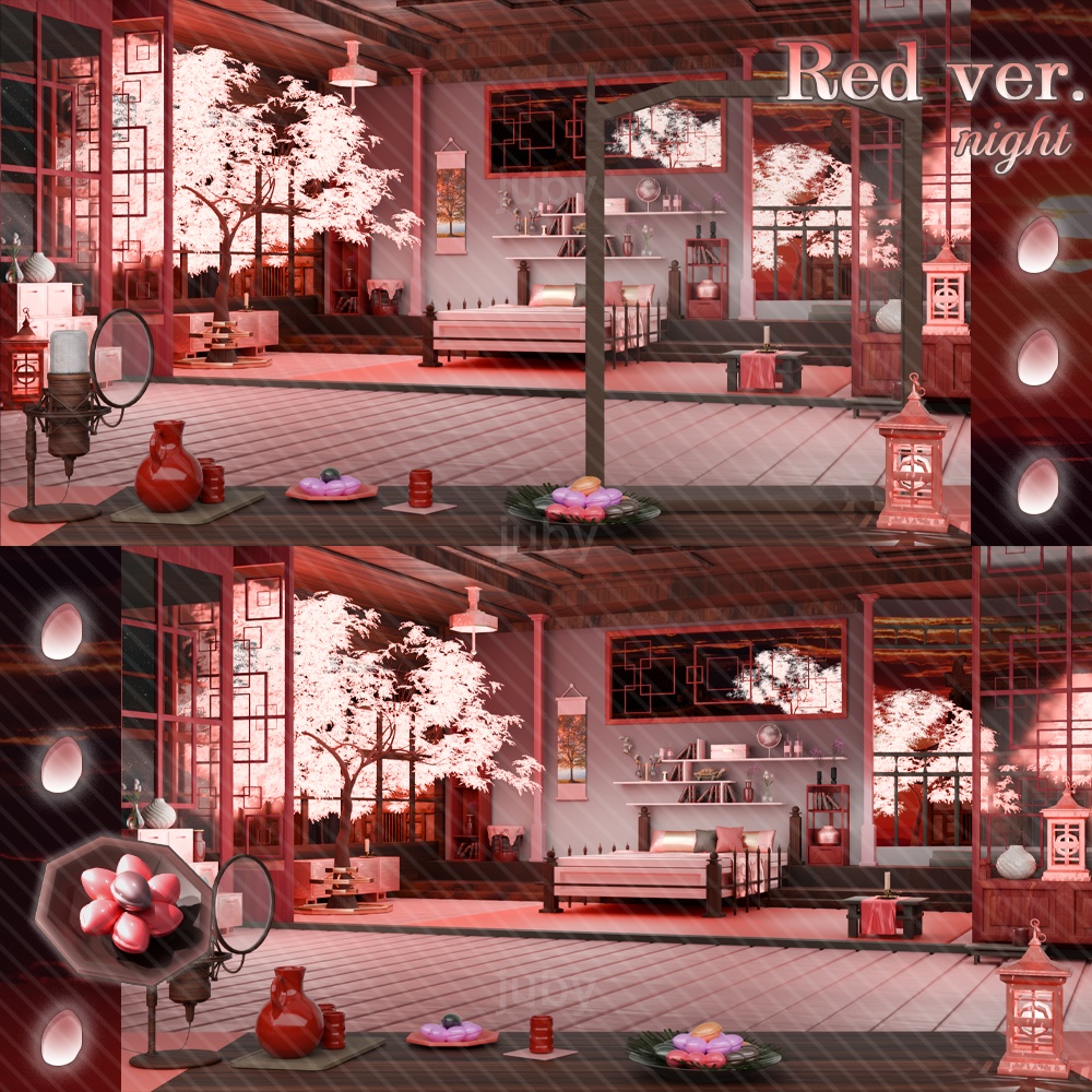 추석 한옥 배경