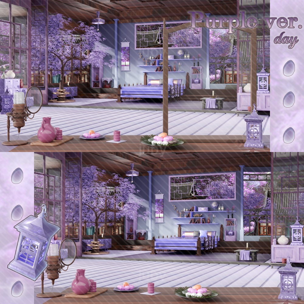 추석 한옥 배경