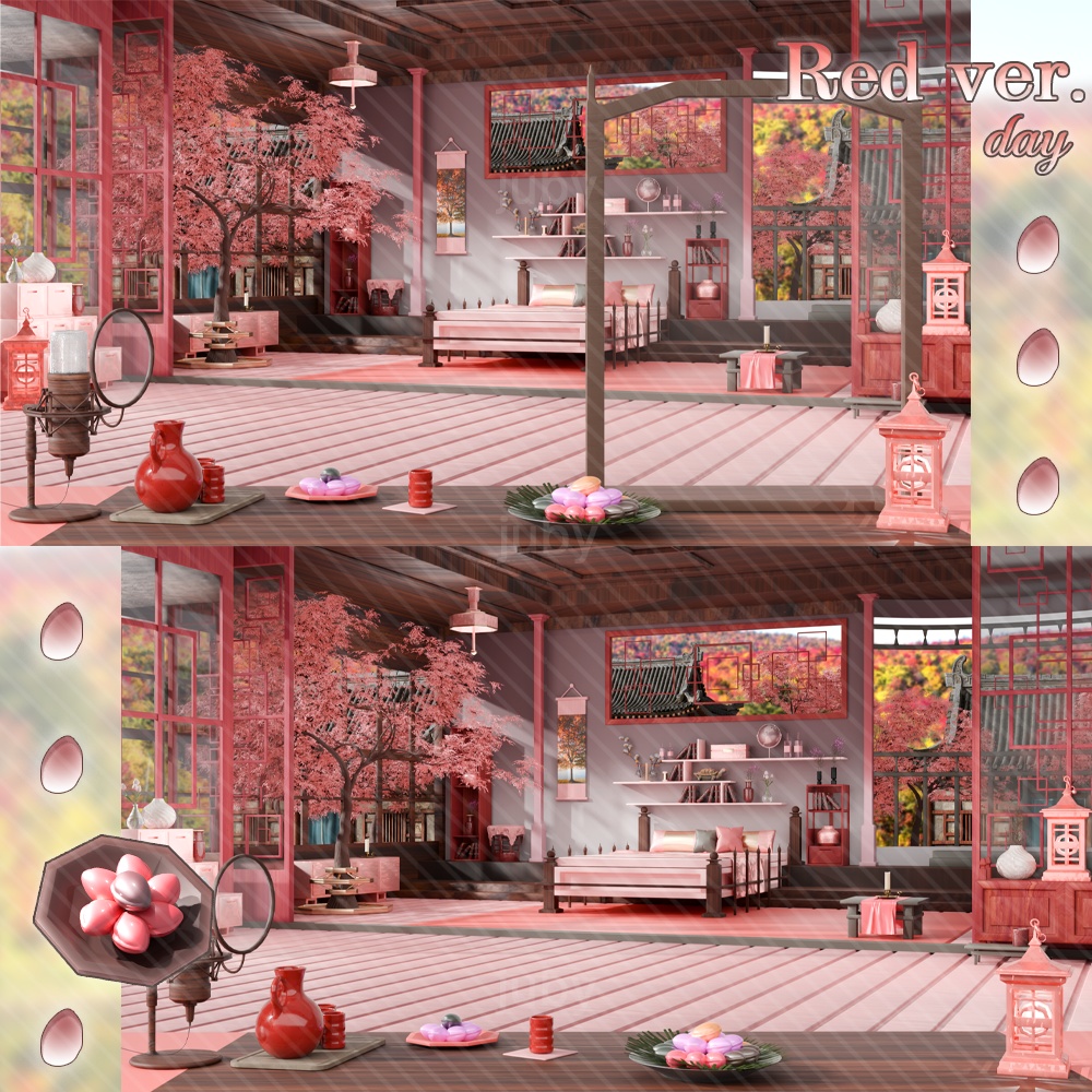 추석 한옥 배경