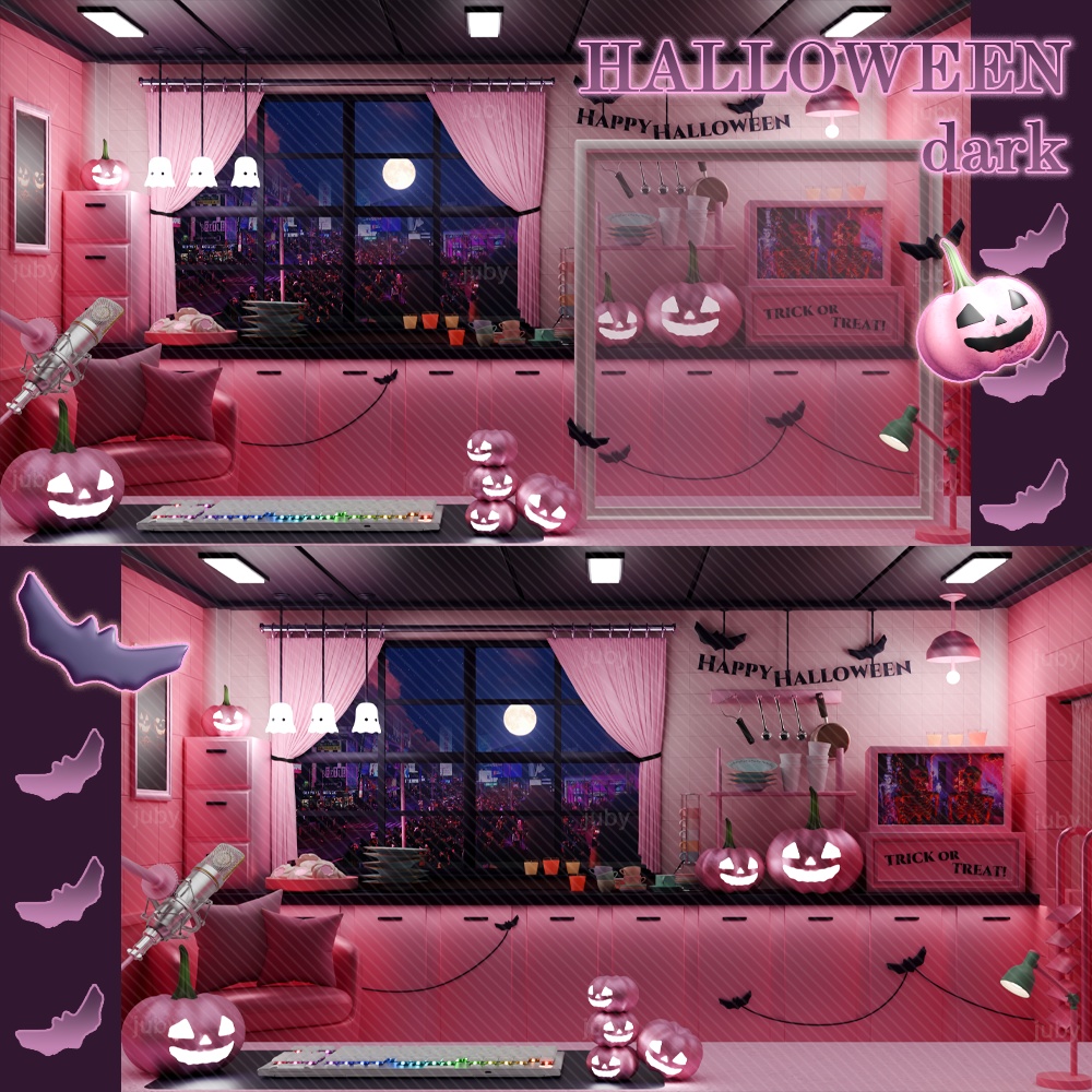 {Happy Halloween room}