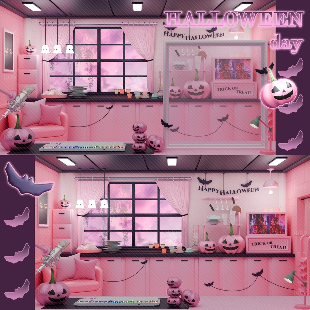{Happy Halloween room}