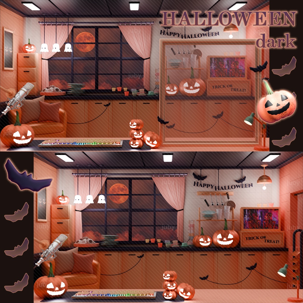 {Happy Halloween room}