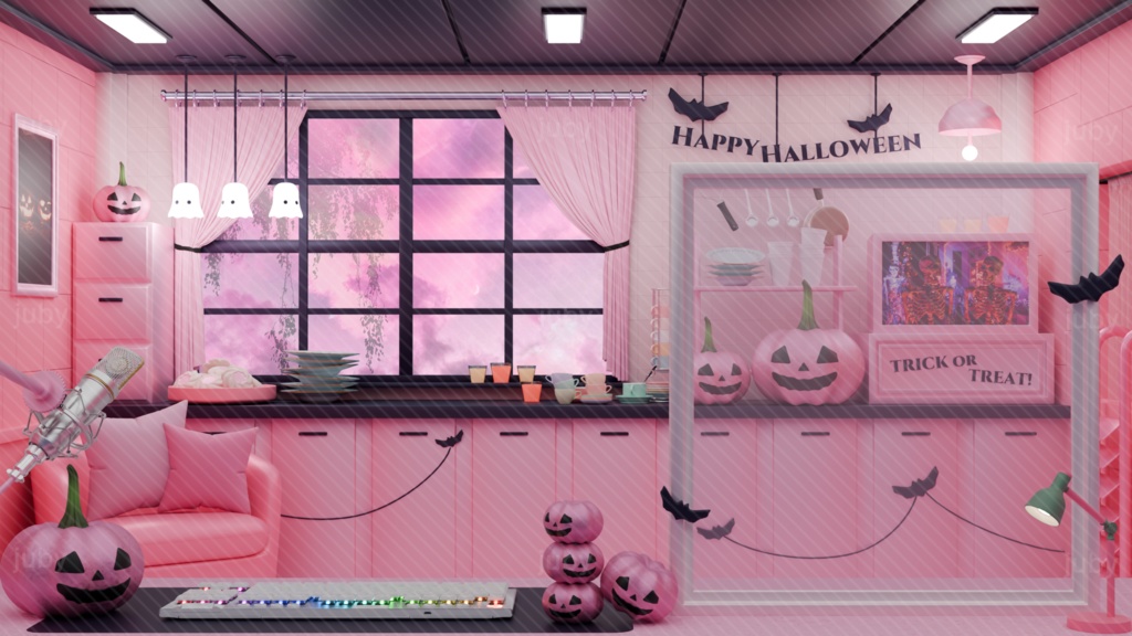 {Happy Halloween room}