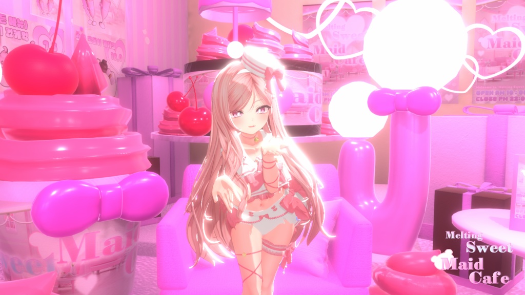 Melting Sweet Maid Cafe (Warudo Pro).Nilotoon