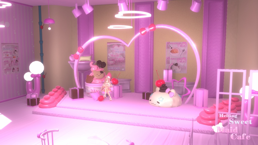 Melting Sweet Maid Cafe (Warudo Pro).Nilotoon