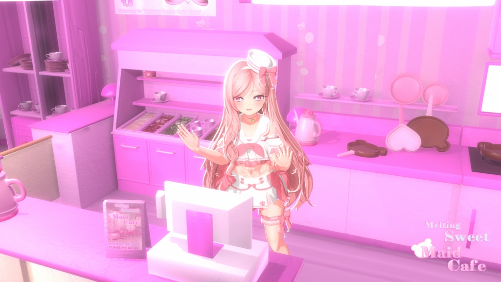 Melting Sweet Maid Cafe (Warudo Pro).Nilotoon