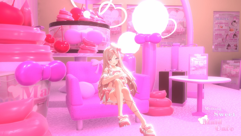 Melting Sweet Maid Cafe (Warudo Pro).Nilotoon