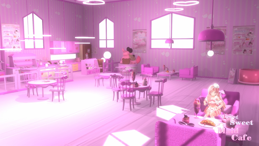 Melting Sweet Maid Cafe (Warudo Pro).Nilotoon