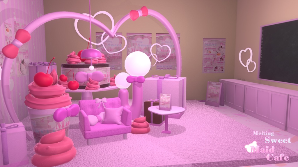 Melting Sweet Maid Cafe (Warudo).Standard