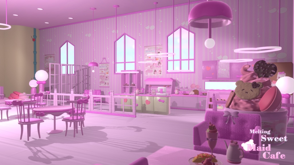 Melting Sweet Maid Cafe (Warudo).Standard