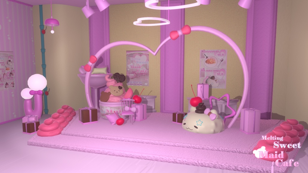 Melting Sweet Maid Cafe (Warudo).Standard