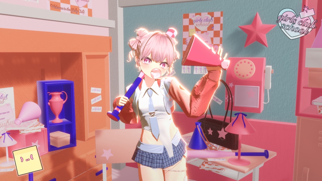 ♡̷̷̷Girl's Club School {Warudo URP world}{Open 30% SALE}♡̷̷̷