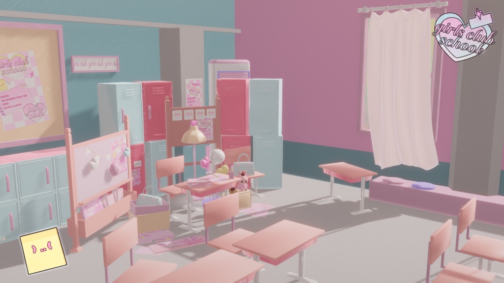 ♡̷̷̷Girl's Club School {Warudo URP world}{Open 30% SALE}♡̷̷̷