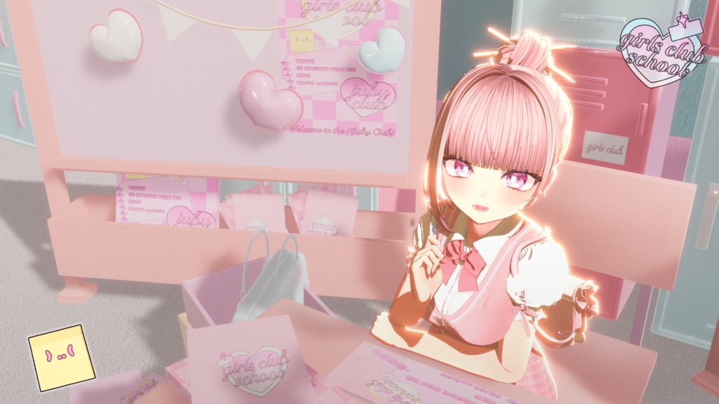 ♡̷̷̷Girl's Club School {Warudo URP world}{Open 30% SALE}♡̷̷̷