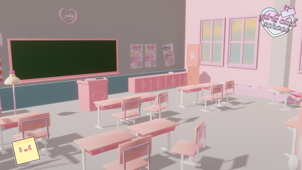 ♡̷̷̷Girl's Club School {Warudo URP world}{Open 30% SALE}♡̷̷̷