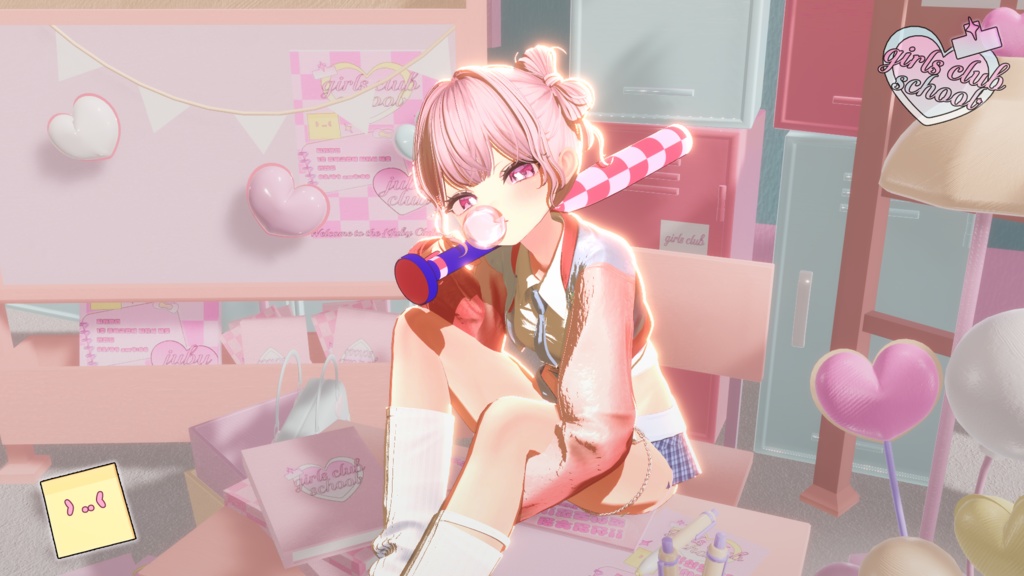 ♡̷̷̷Girl's Club School {Warudo URP world}{Open 30% SALE}♡̷̷̷