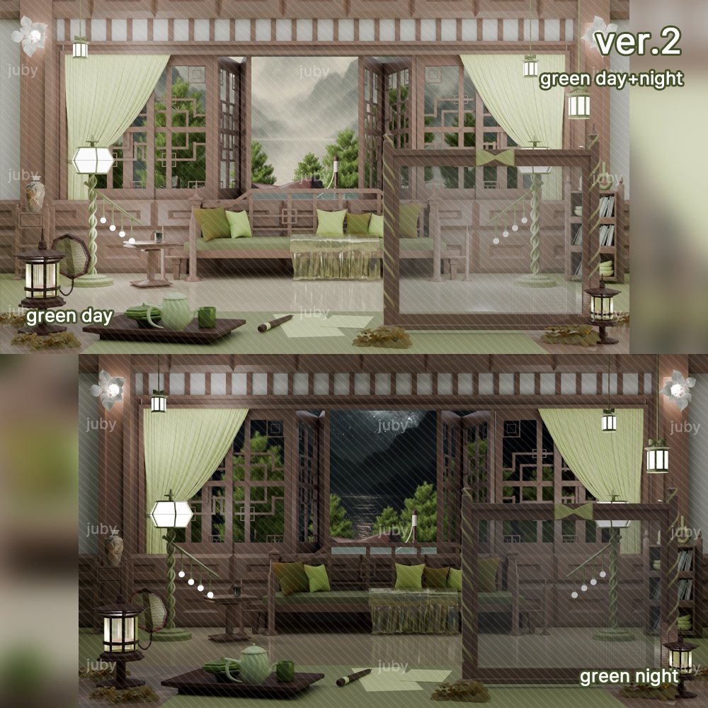 ♡{동양풍 배경 ver.2}~1/7SALE♡