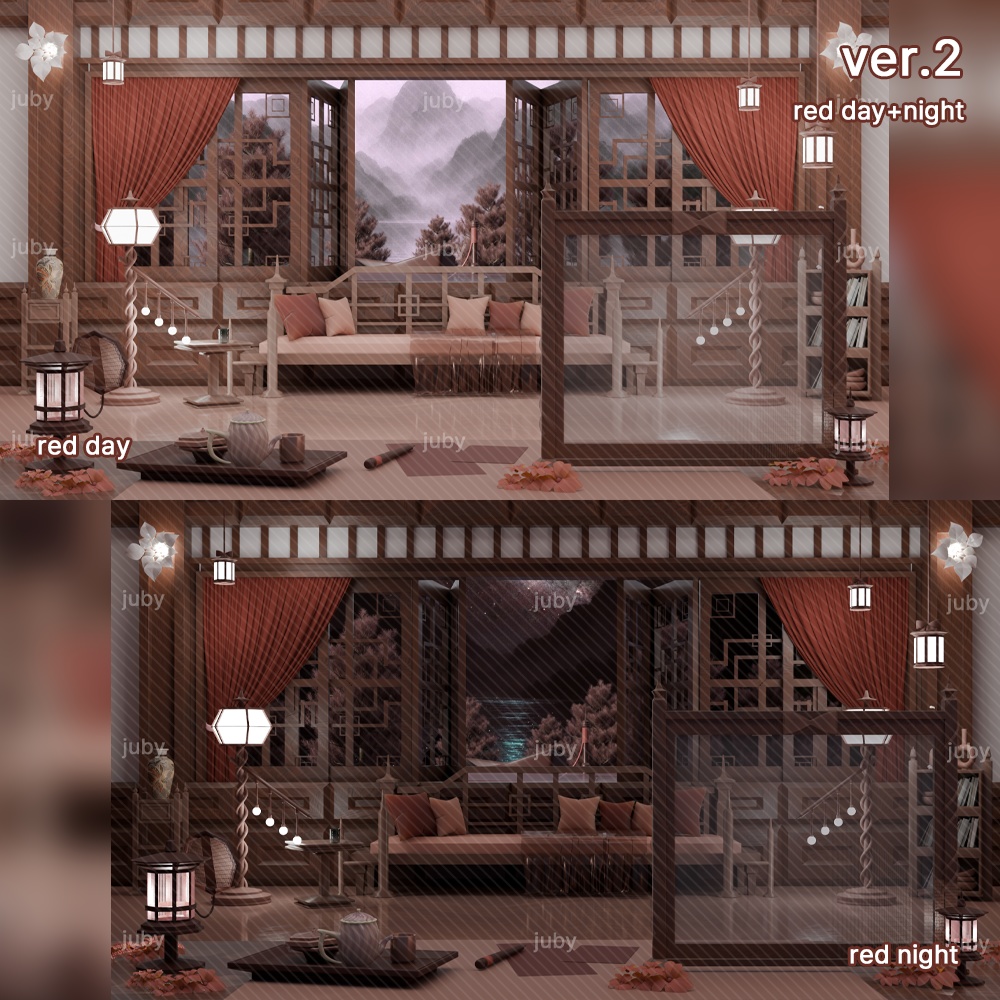 ♡{동양풍 배경 ver.2}~1/7SALE♡