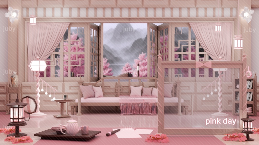 ♡{동양풍 배경 ver.2}~1/7SALE♡