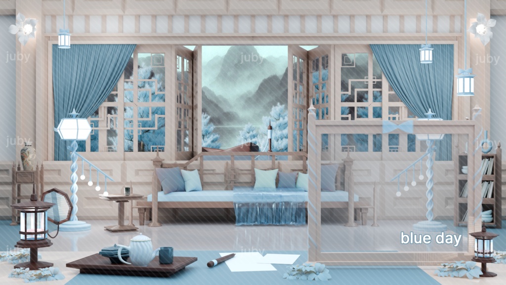 ♡{동양풍 배경 ver.2}~1/7SALE♡