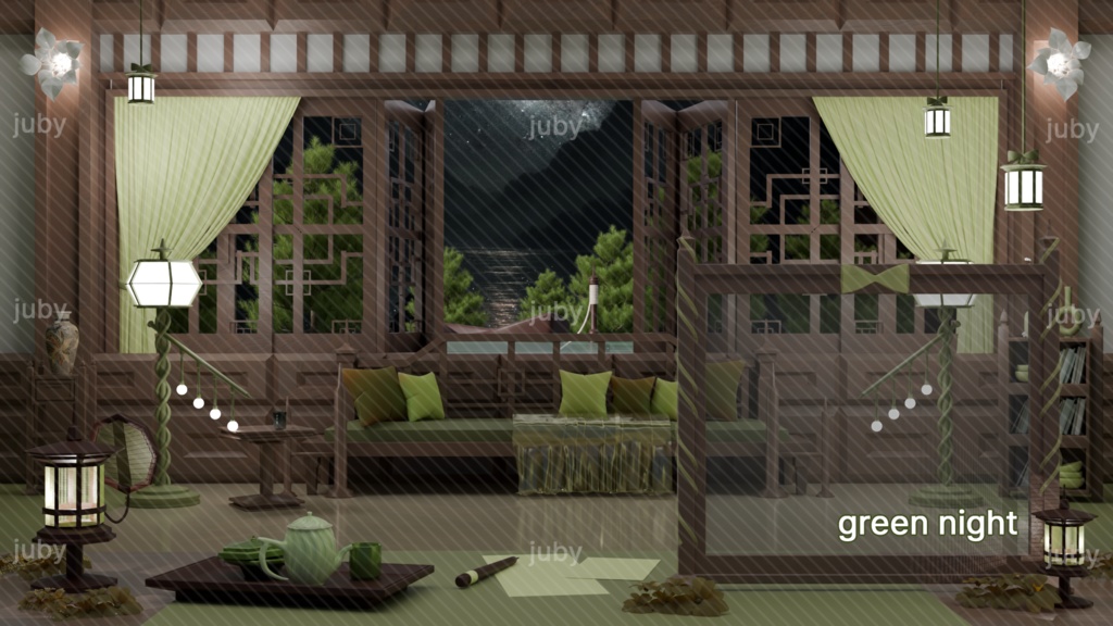 ♡{동양풍 배경 ver.2}~1/7SALE♡