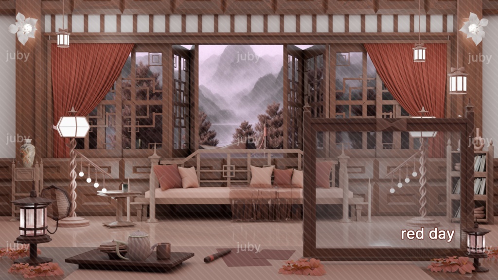 ♡{동양풍 배경 ver.2}~1/7SALE♡