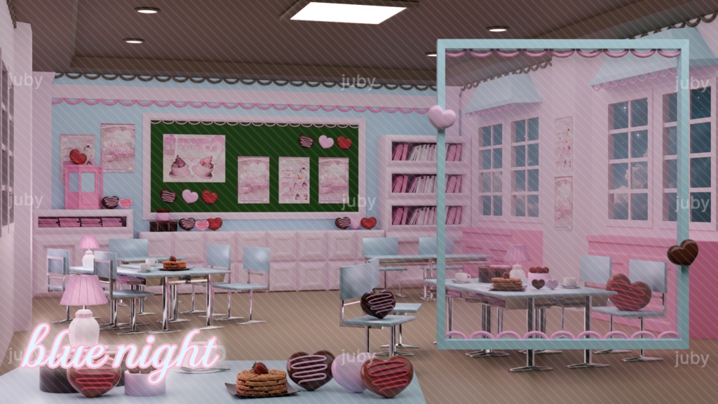 ➳❤︎{valentine's school maid cafe}❤︎