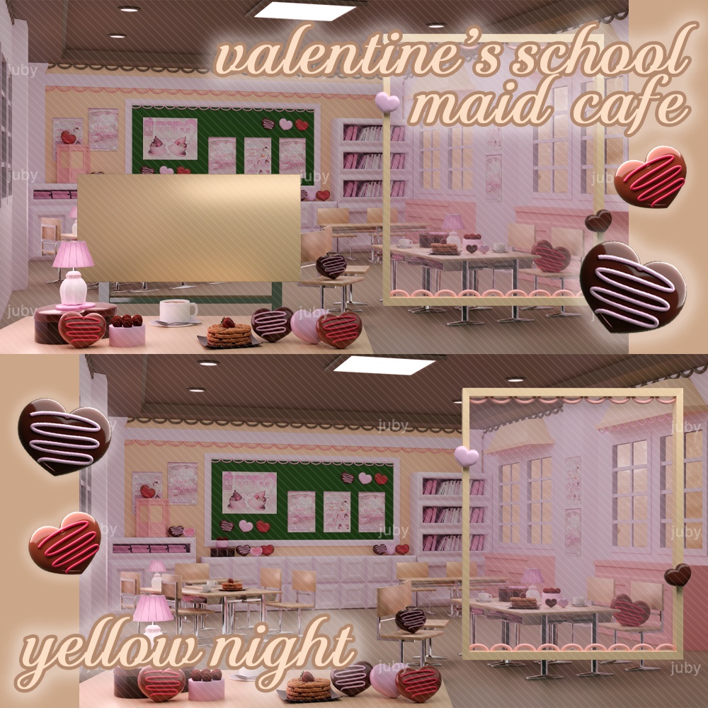 ➳❤︎{valentine's school maid cafe}❤︎