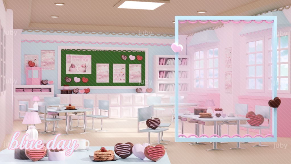➳❤︎{valentine's school maid cafe}❤︎