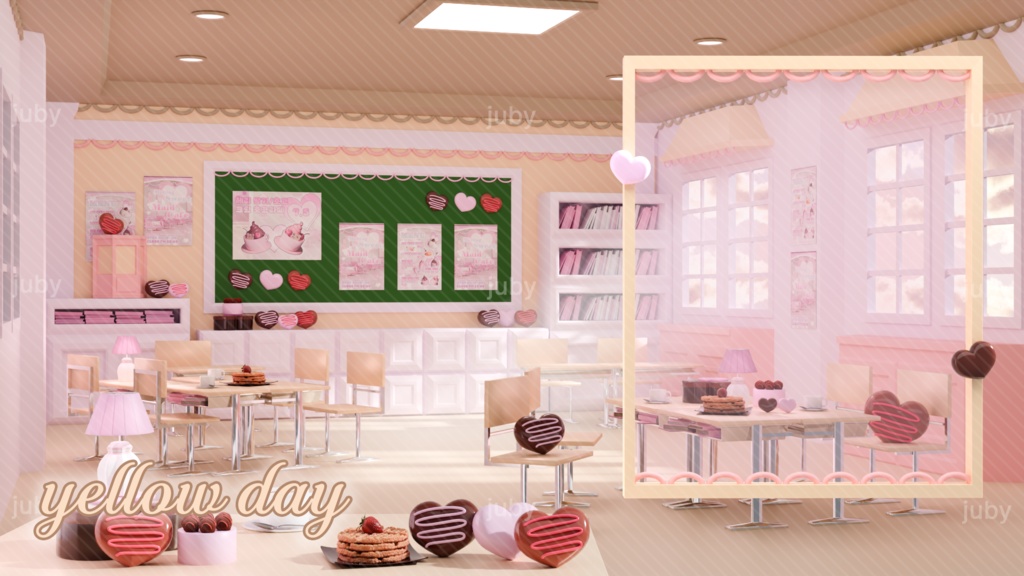 ➳❤︎{valentine's school maid cafe}❤︎