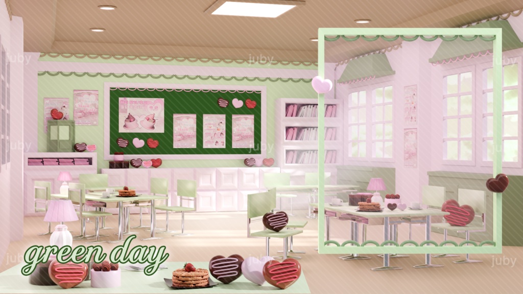 ➳❤︎{valentine's school maid cafe}❤︎