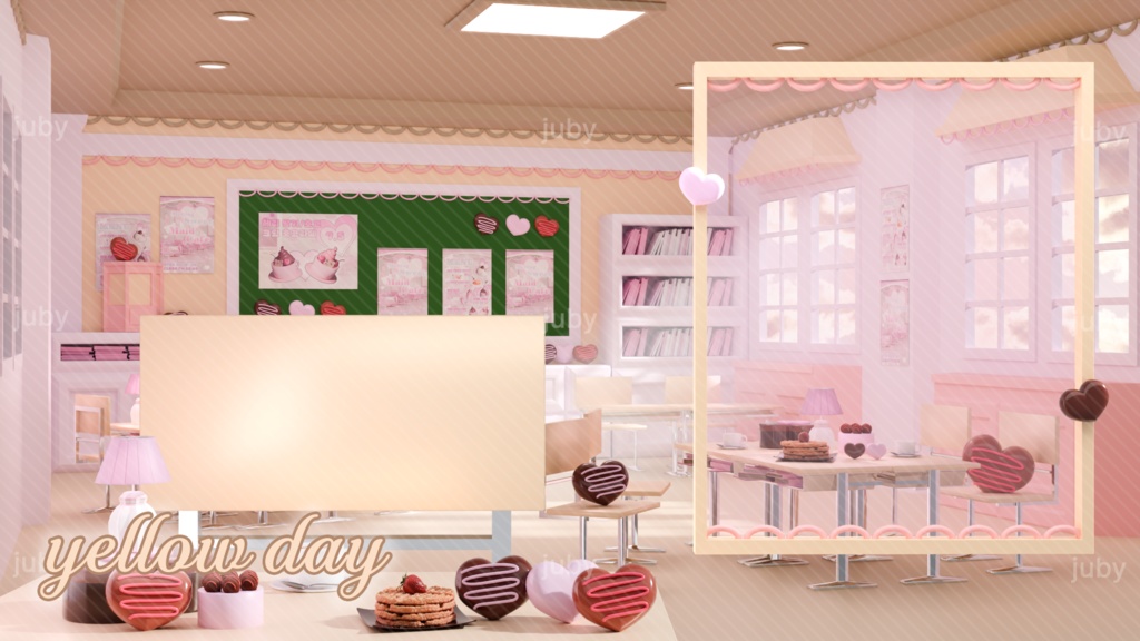 ➳❤︎{valentine's school maid cafe}❤︎
