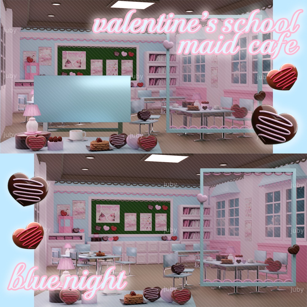 ➳❤︎{valentine's school maid cafe}❤︎