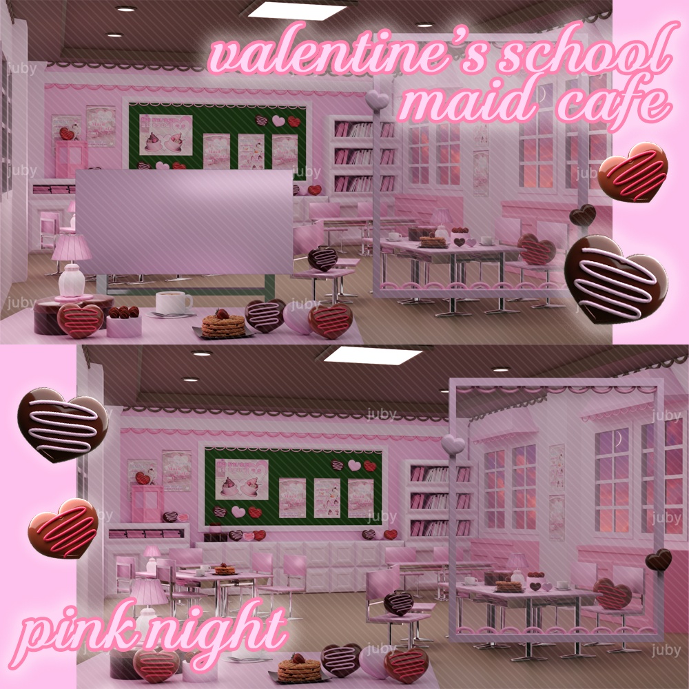 ➳❤︎{valentine's school maid cafe}❤︎