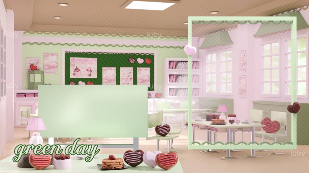 ➳❤︎{valentine's school maid cafe}❤︎