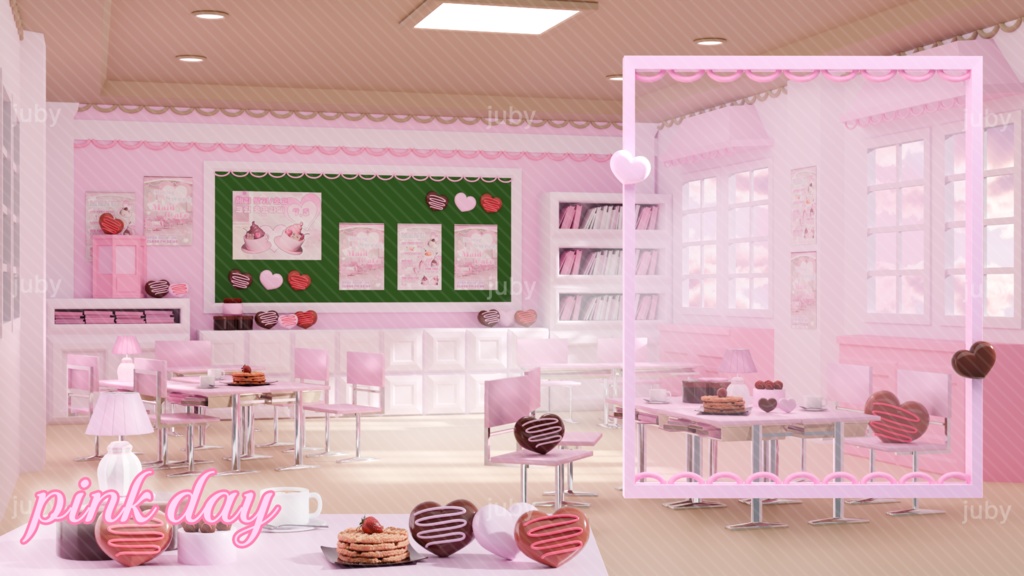 ➳❤︎{valentine's school maid cafe}❤︎