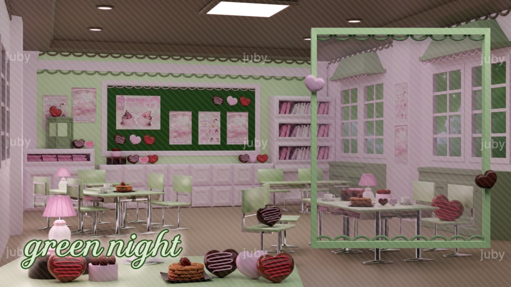 ➳❤︎{valentine's school maid cafe}❤︎