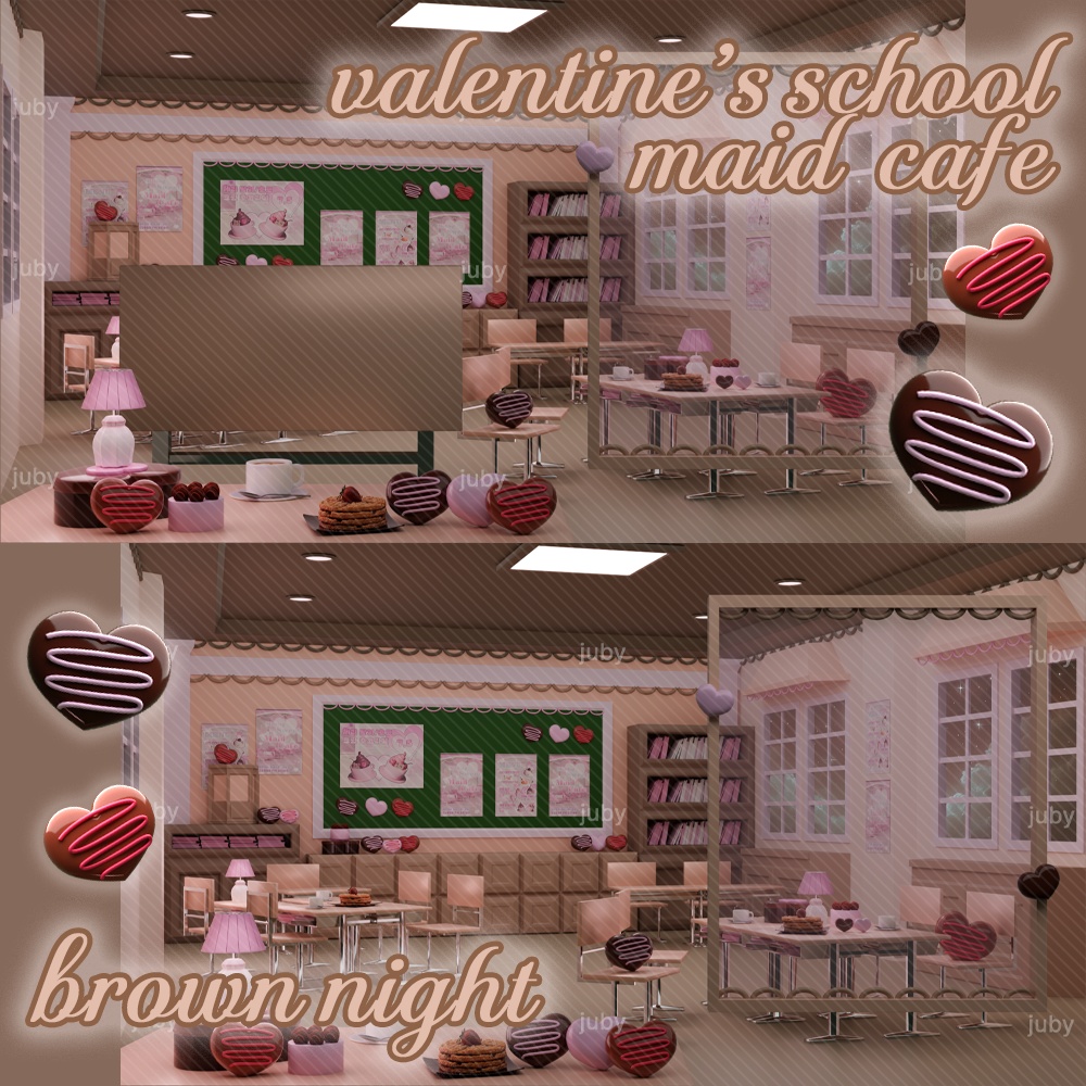 ➳❤︎{valentine's school maid cafe}❤︎