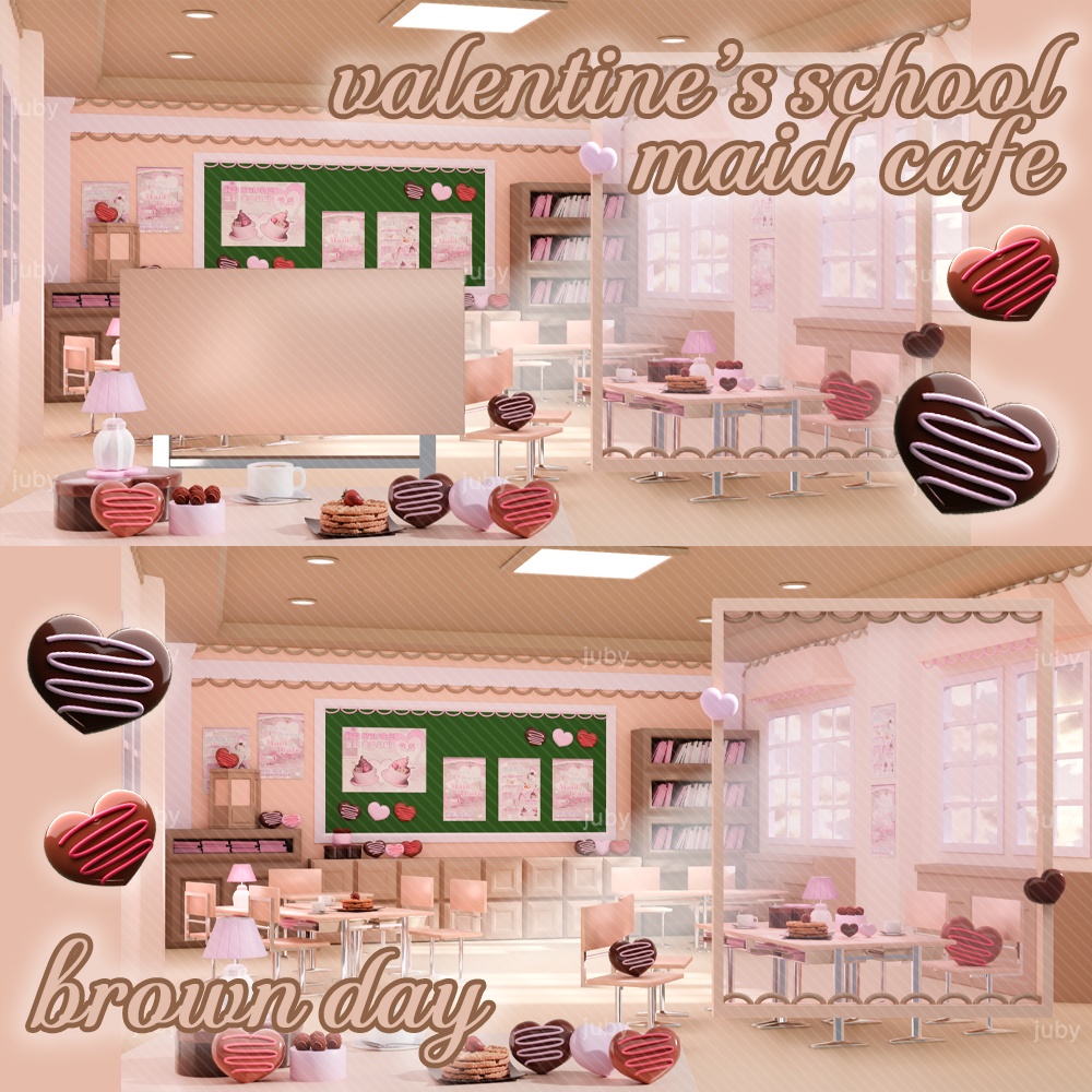 ➳❤︎{valentine's school maid cafe}❤︎