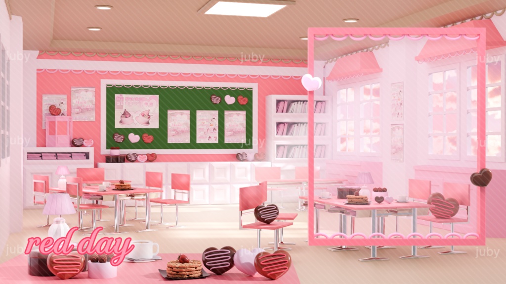 ➳❤︎{valentine's school maid cafe}❤︎