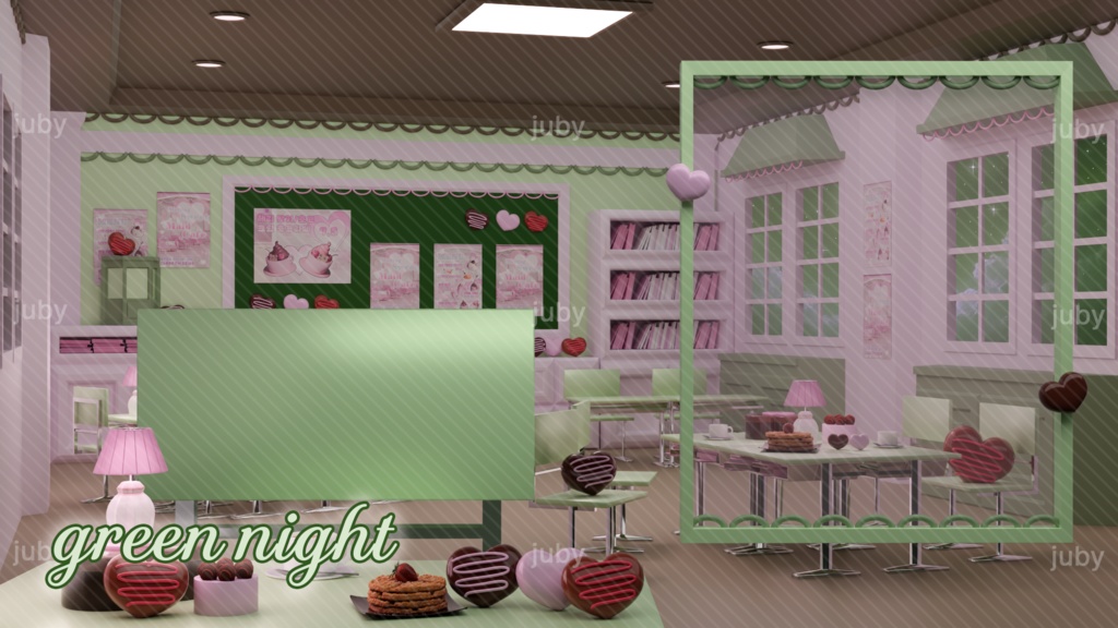 ➳❤︎{valentine's school maid cafe}❤︎