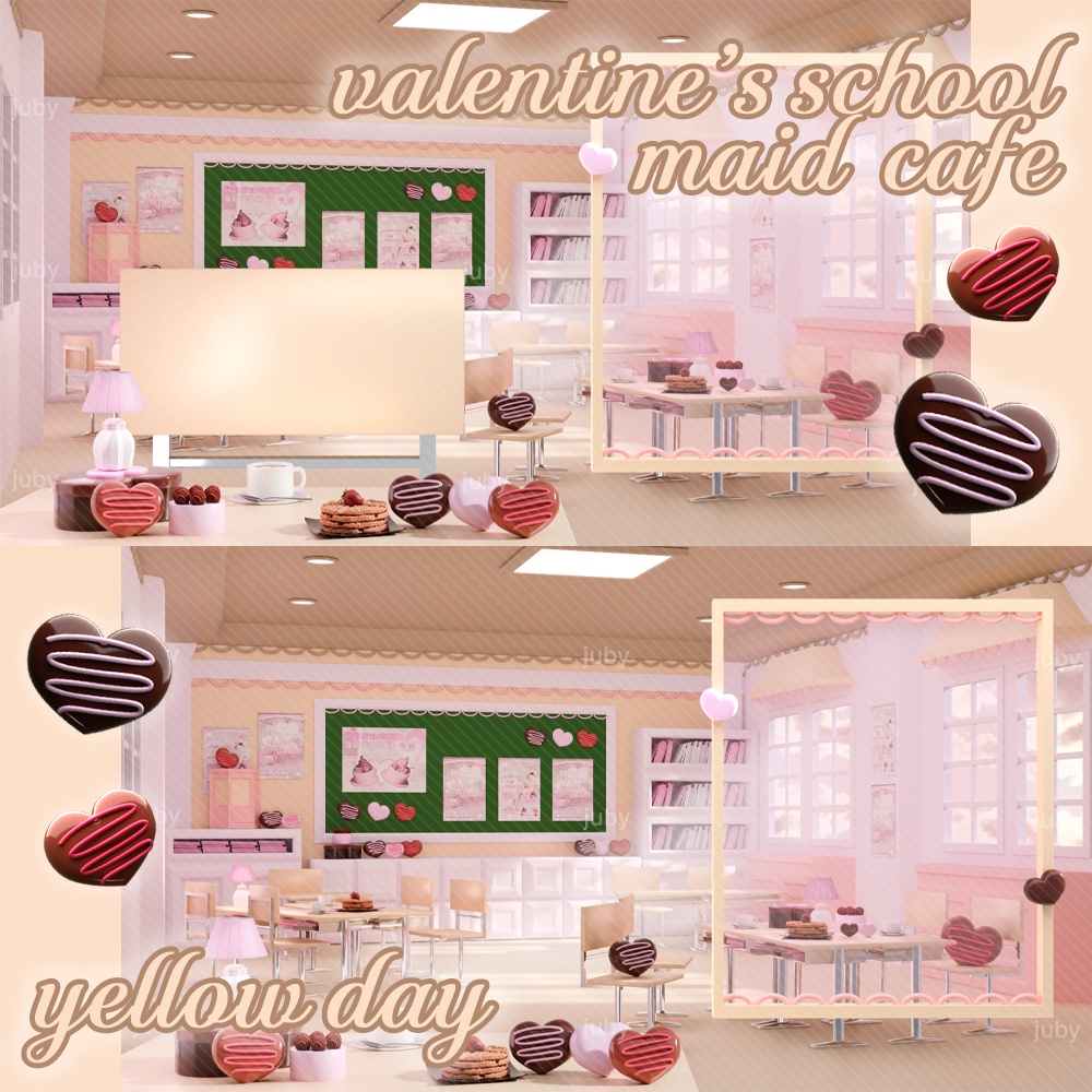 ➳❤︎{valentine's school maid cafe}❤︎