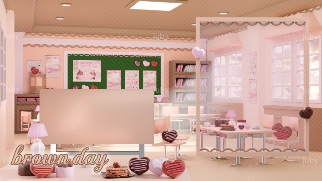 ➳❤︎{valentine's school maid cafe}❤︎